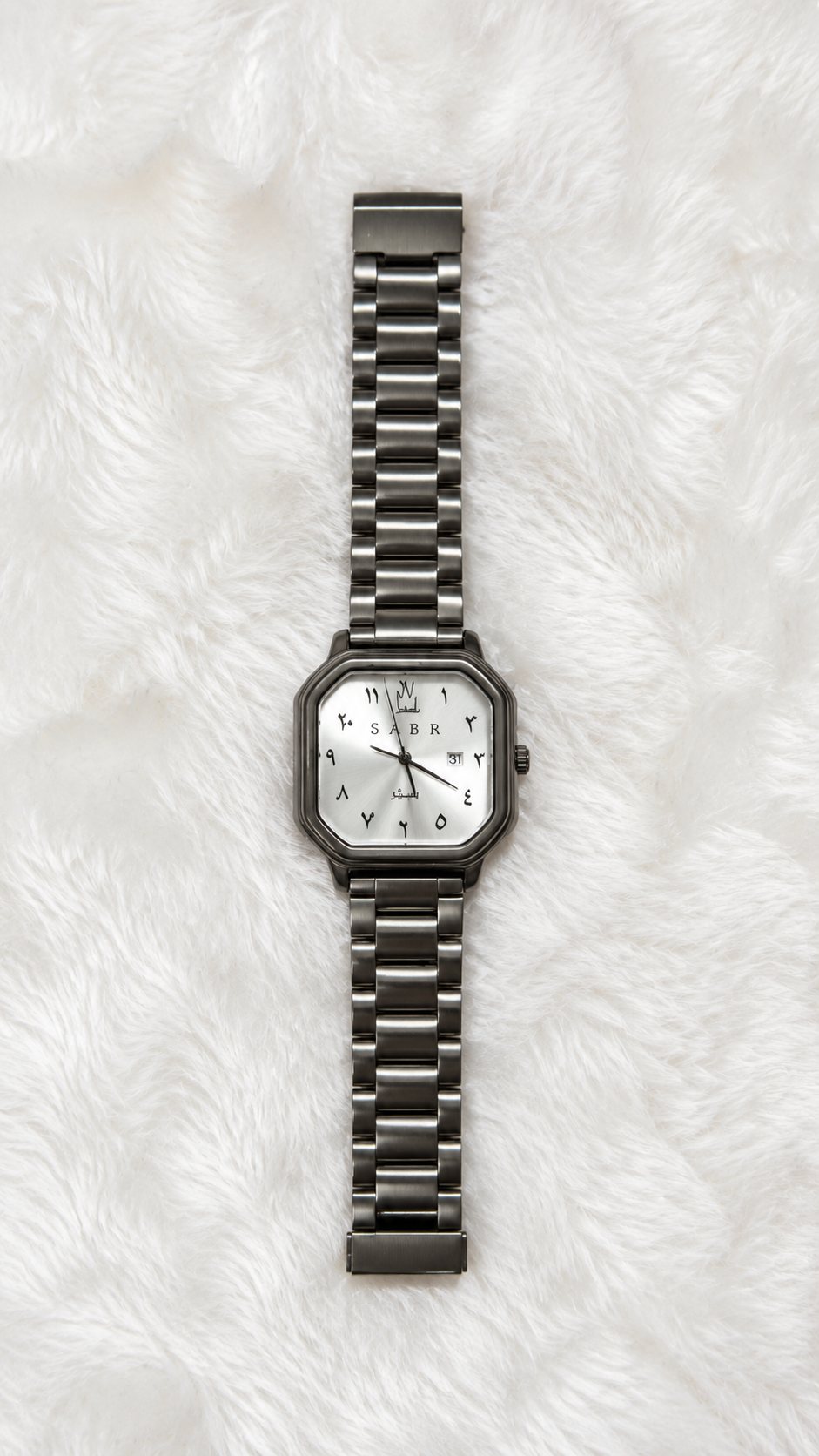 SABR White Dial Watch